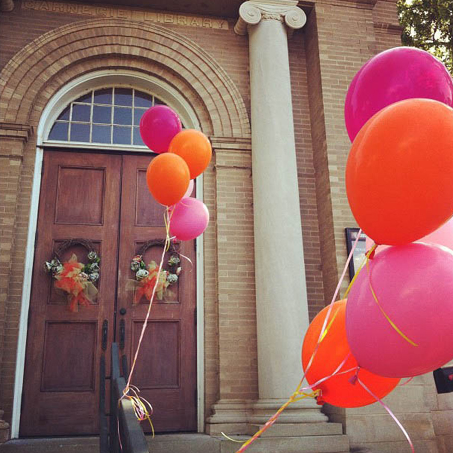 Event rental at the Carnegie Visual Arts Center