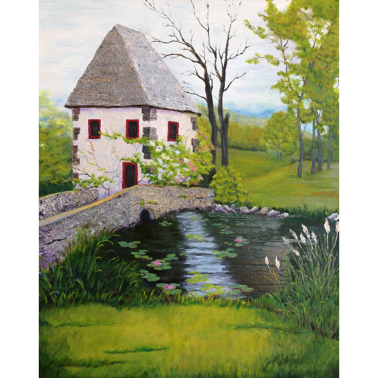 Oil on Canvas | 22x26 | $450