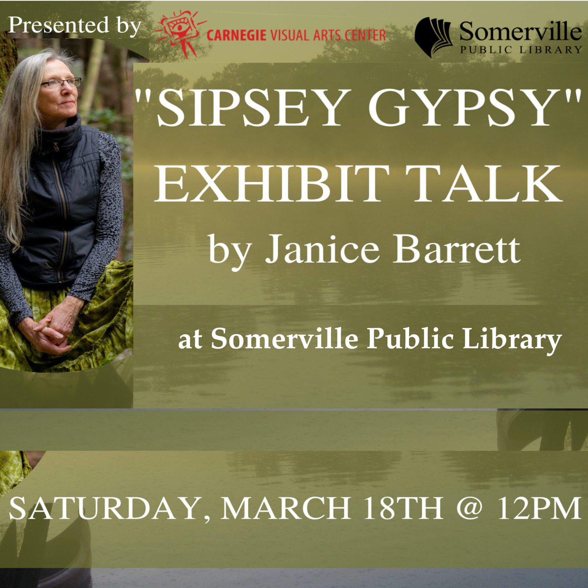 Sipsey Gypsey Artist Exhibit Talk Carnegie Visual Arts Center